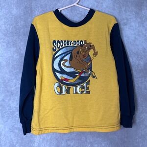 Vintage‎ 2000 Cartoon Network Scooby Wear R U Scooby-Doo on Ice Hockey Kids 4/5